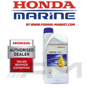 HONDA 4-Stroke Outboard Marine Oil 10W30 - Моторно масло за 4-тактов извънбордов двигател - 1 л.